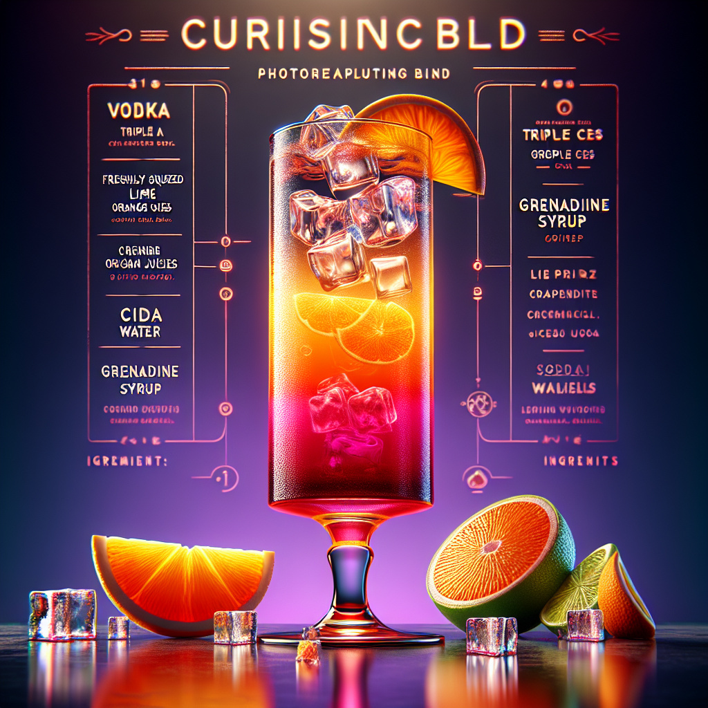 des Drinks "Curious Citrus Harmony"