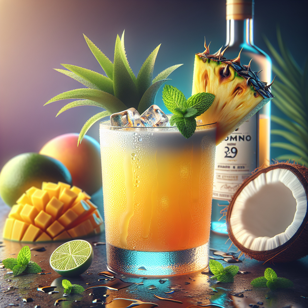 Tropical Tranquility Cocktail