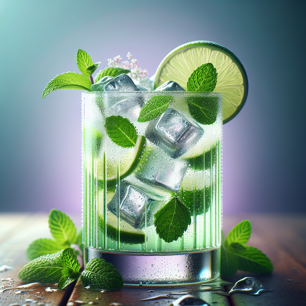 Herbal Sparkle Mocktail