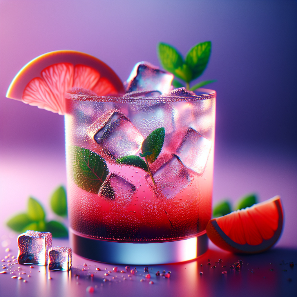 des Drinks "Curious Bitter Mocktail"